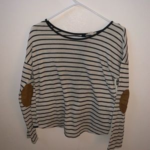Long sleeve striped